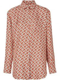 Burberry monogram print shirt monogram print shirt at Farfetch